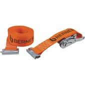 Ratschenzurrgurt für Ankerschiene, 5 m, 50 mm, 1500 daN, zweiteilig